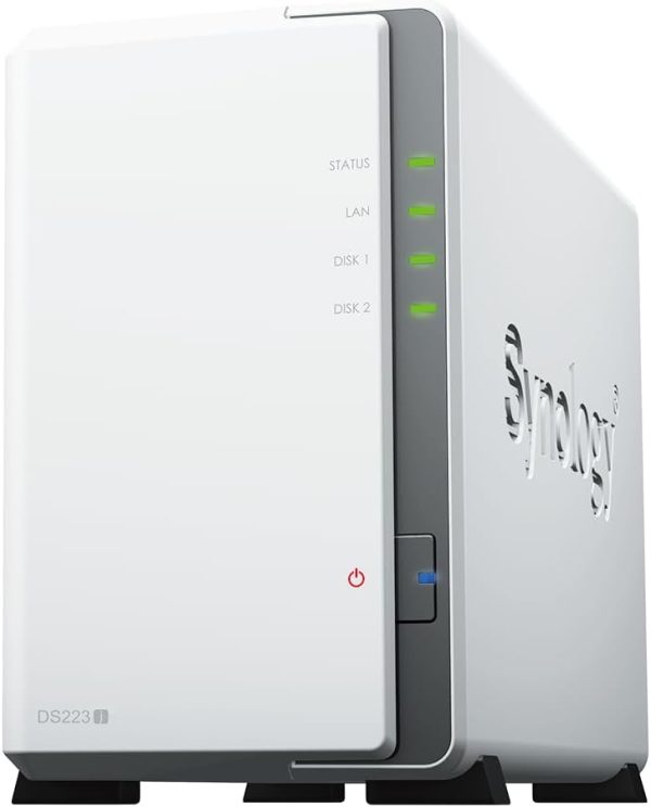 Synology 2-Bay DiskStation DS223j (Diskless) NAS Server